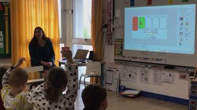 Usages VPI cycle 1 - situation d'enseignement (atelier dirigé)