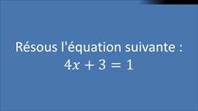 3014 - Équations et trigonométrie