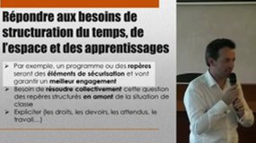 VIDEO 4: Structurer temps/espace et apprentissages CAROFF