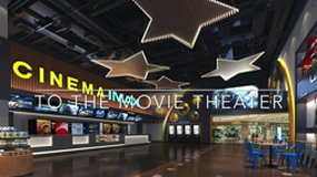To the movie theater