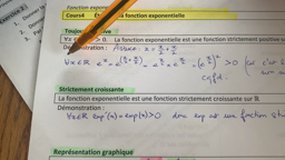 Cours4 Etude de la fonction exponentielle
