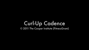 Curl Up test (abdos) Cadence (vidéo) - Fitnessgram