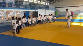 Première séance de judo