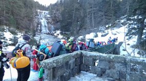 journée trappeur au pont d'Espagne, Pyrénées
