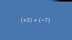 013 - Additions et soustractions avec les relatifs + triangle