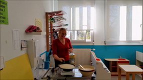 la crêpe qui saute