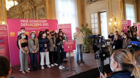 Proclamation du lauréat du Prix Goncourt des lycéens 2021 à la Mairie de Rennes