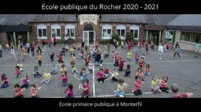 Flashmob école publique du rocher Monterfil