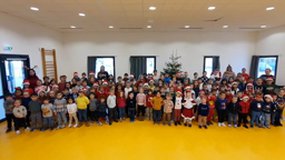 Chorale de Noël de l'école Xavier Grall