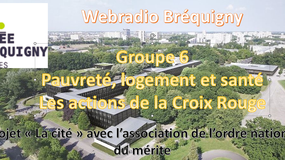Webradio Lycée Bréquigny - projet "la cité" en partenariat avec l'association de l'ordre national du mérite - Groupe 6 - Pauvreté, logement et Santé