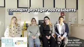 Participer à la sécurité des résidents en évitant toute sortie pour les patients fragiles (troubles cognitifs)