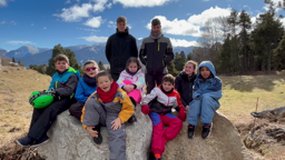 Interview à la montagne
