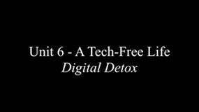 Digital Detox Part 1