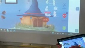 Videoprojection interactive maternelle