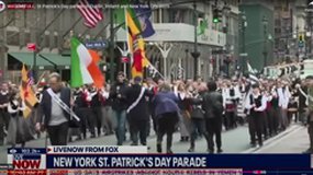 Gwendal Le Bras et le bagad de Perros-Guirec à NYC 