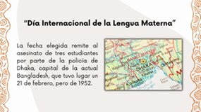 2024 - Presentación del Día Internacional de la Lengua