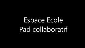 Espace Ecole_Pad Collaboratif