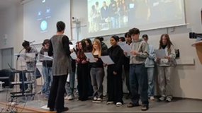 Le Chant des Partisans par les 3e1 de l'Harteloire
