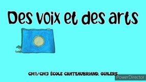 Des voix et des arts, CM1/CM2 Chateaubriand, Guilers