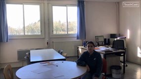 Dans les bureaux de la direction