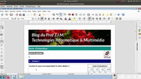 Créer un PDF interactif avec LibreOffice