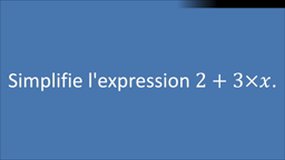 052 - Réductions d'expressions littérales