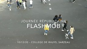 Flashmob Journée Valeurs de la République