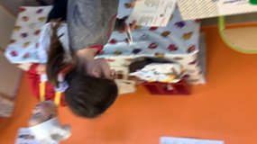 Espace à scénario " La crêperie " en classe de GS