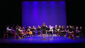 Shallow et Paint it Black par l'orchestre CHAM 4e-3e du collège de Rhuys