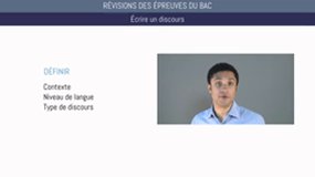 écrire un discours