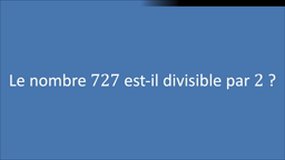 6027 - Critères de divisibilités, priorités opératoires et symétrie