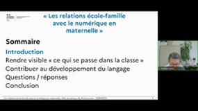 Les relations école-famille avec le numérique en maternelle - 05/04/2023 - Mdn