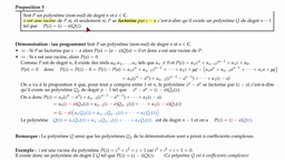 [MEx] Factorisation des polynômes 2