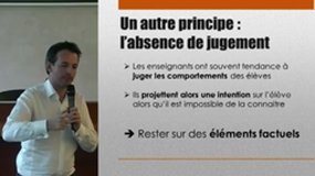 VIDEO 3: Ne pas juger un élève, se centrer sur les éléments factuels. CAROFF