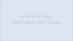 Ecole Jules Ferry Saint Martin des Champs