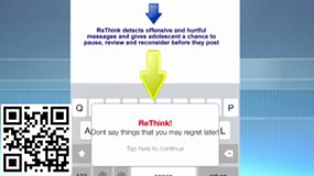 New App to stop cyberbullying ReThink