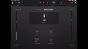 iPad : Garageband - 1 voix + 1 musique 