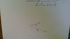 Vecteurs et soustraction