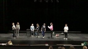Atelier théâtre : scène 4, 1e partie