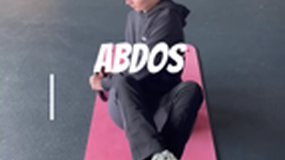 Abdos avec altères 