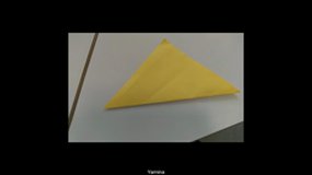 Origami : le renard rouge