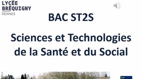 BAC ST2S - présentation filière ST2S - lycée Bréquigny (élèves)