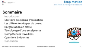 Le Stop Motion en classe : lier l'écrit et l'oral par la créativité - MDN - 19/03/2025