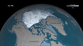 La glace marine de l'Arctique de 1984 à 2018