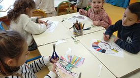 Coloriage Découpage