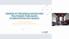 Concertation sur l'orientation : conférence Thierry Berhet