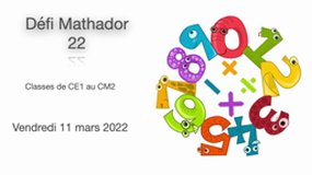 Tirage Mathador C23 Vendredi