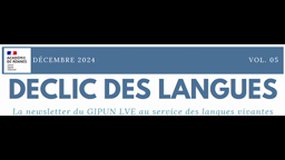 Déclic des langues 5 - Décembre 2024 (podcast)