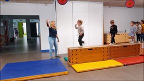 Sauter avec élan