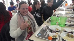 Repas de Noel au restaurant scolaire